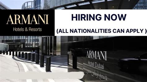 armani exchange hiring